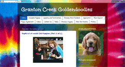 Desktop Screenshot of goldendoodles.org