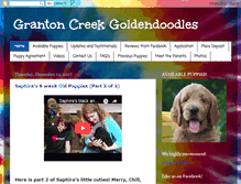 Tablet Screenshot of goldendoodles.org